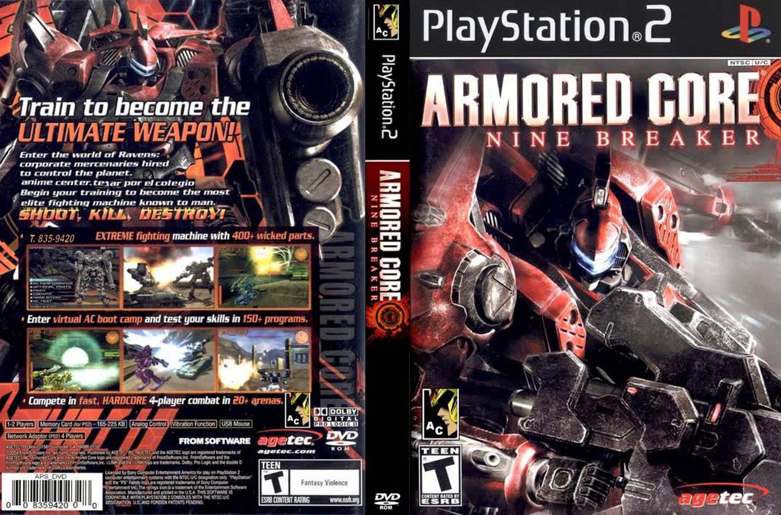 armored core 3 ps2 iso